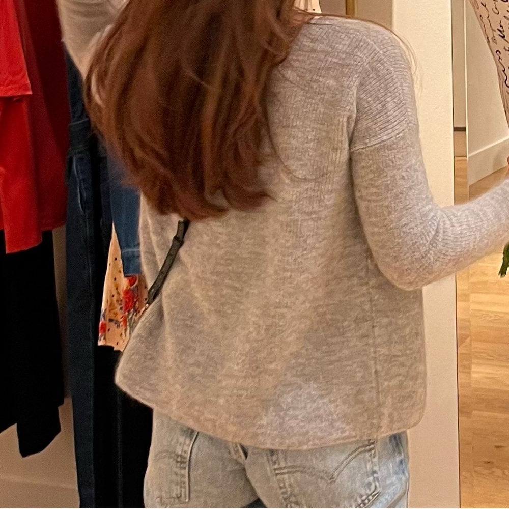Sezane Gaspard Cardigan in Gray - Picture 2 of 5